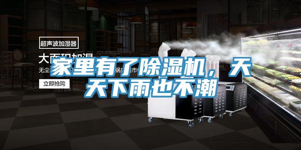 家里有了除濕機(jī)，天天下雨也不潮