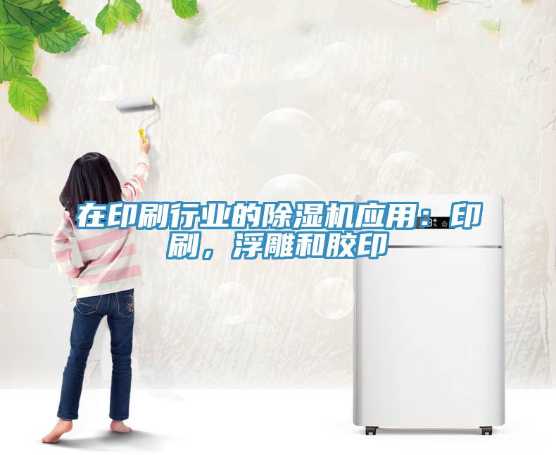 在印刷行業(yè)的除濕機(jī)應(yīng)用：印刷，浮雕和膠印