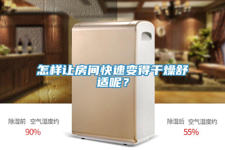 怎樣讓房間快速變得干燥舒適呢？