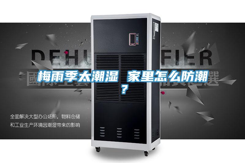 梅雨季太潮濕 家里怎么防潮？