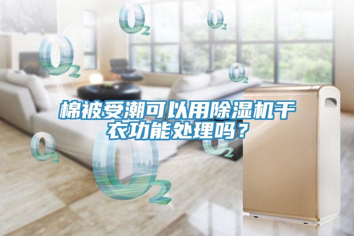棉被受潮可以用除濕機(jī)干衣功能處理嗎？