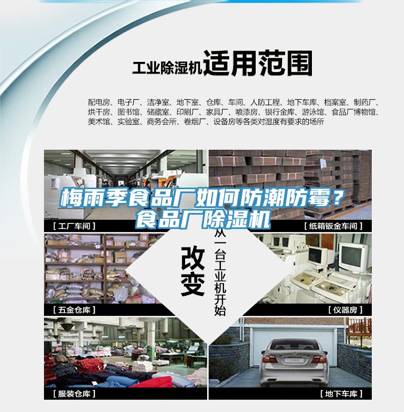 梅雨季食品廠(chǎng)如何防潮防霉？食品廠(chǎng)除濕機(jī)