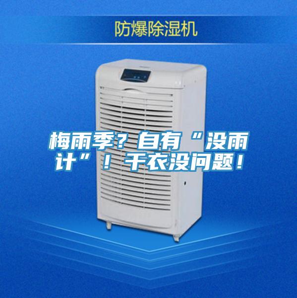 梅雨季？自有“沒(méi)雨計(jì)”！干衣沒(méi)問(wèn)題！