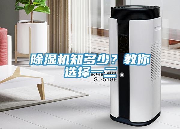 除濕機(jī)知多少？教你選擇一二