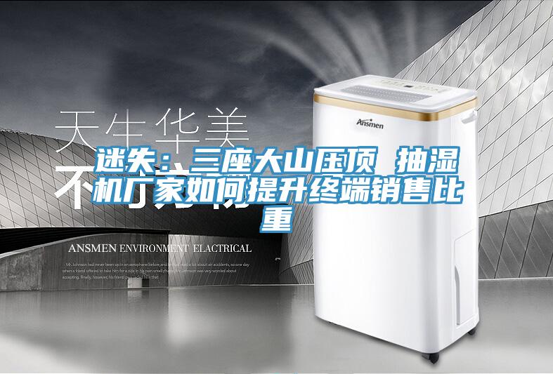 迷失：三座大山壓頂 抽濕機(jī)廠家如何提升終端銷售比重