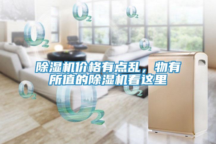 除濕機價格有點亂，物有所值的除濕機看這里