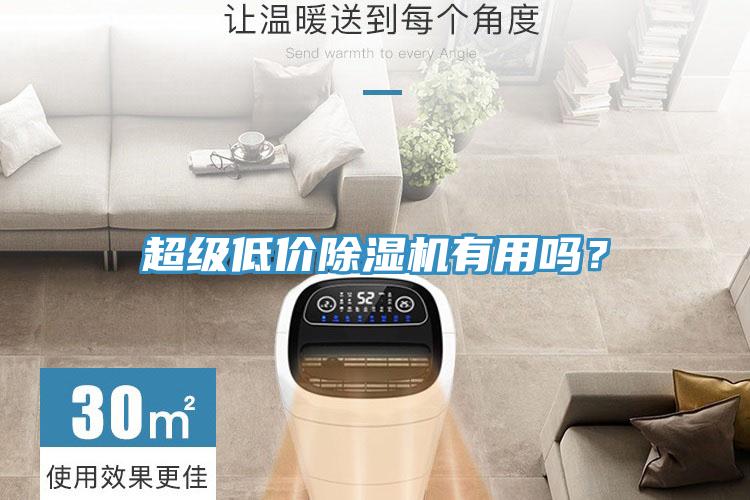 超級低價(jià)除濕機(jī)有用嗎？