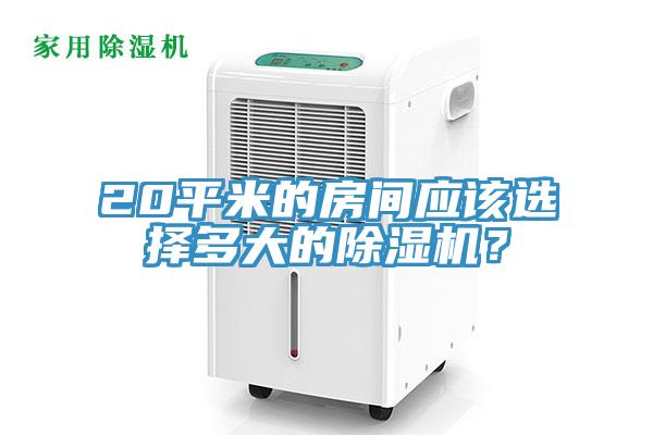 20平米的房間應(yīng)該選擇多大的除濕機(jī)？
