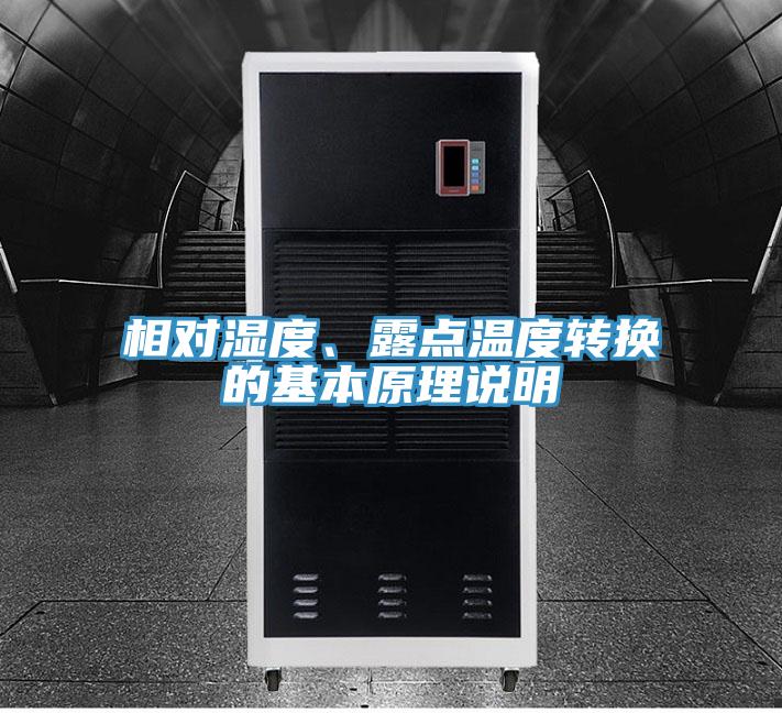 相對濕度、露點(diǎn)溫度轉(zhuǎn)換的基本原理說明