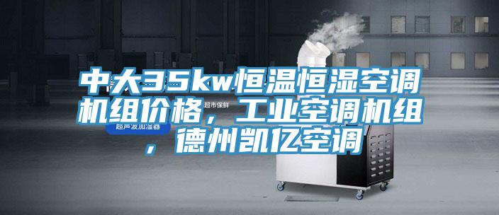 中大35kw恒溫恒濕空調(diào)機(jī)組價(jià)格，工業(yè)空調(diào)機(jī)組，德州凱億空調(diào)