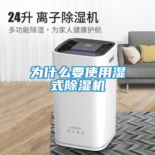 為什么要使用濕式除濕機