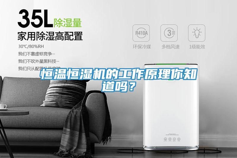 恒溫恒濕機(jī)的工作原理你知道嗎？