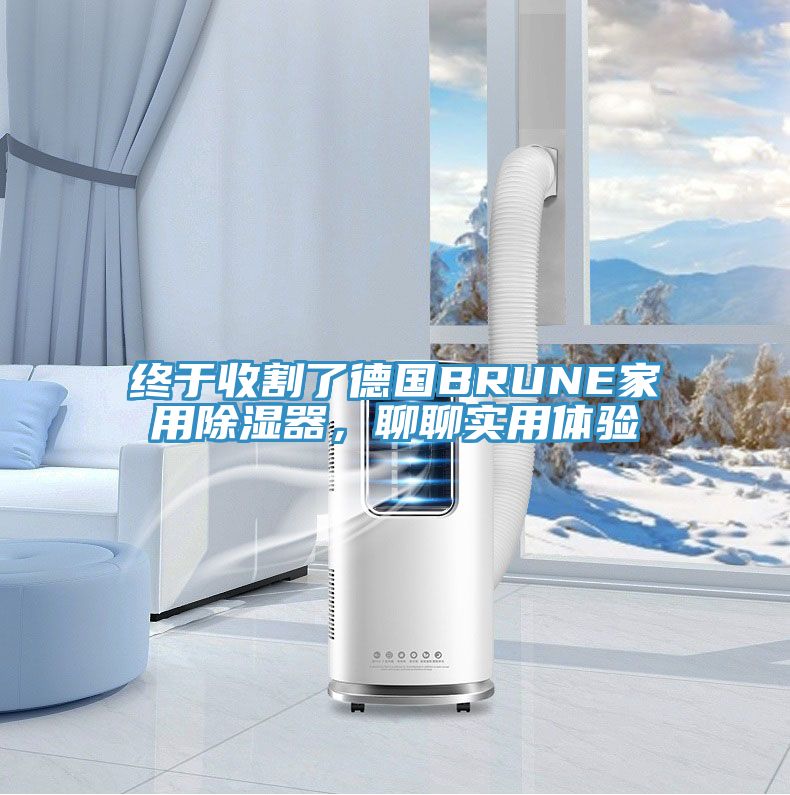 終于收割了德國(guó)BRUNE家用除濕器，聊聊實(shí)用體驗(yàn)