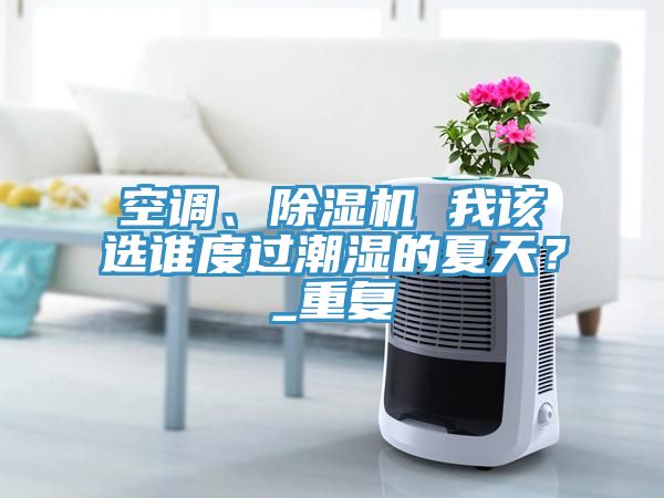 空調(diào)、除濕機 我該選誰度過潮濕的夏天？_重復(fù)