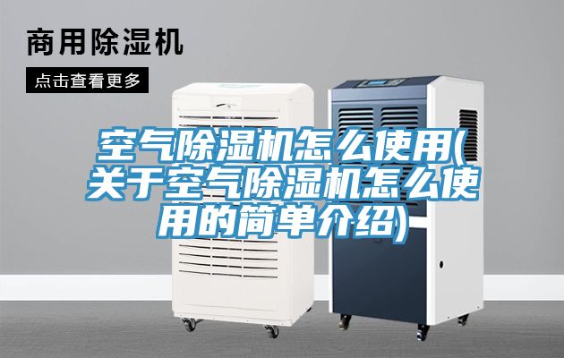 空氣除濕機怎么使用(關(guān)于空氣除濕機怎么使用的簡單介紹)