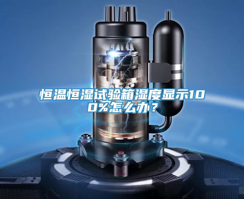 恒溫恒濕試驗箱濕度顯示100%怎么辦？