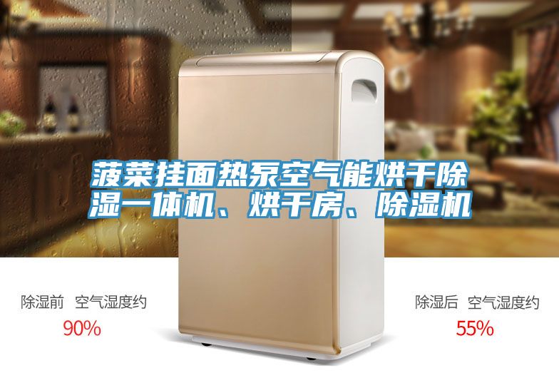菠菜掛面熱泵空氣能烘干除濕一體機(jī)、烘干房、除濕機(jī)