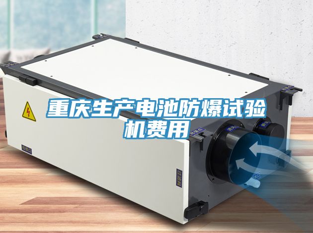 重慶生產(chǎn)電池防爆試驗機(jī)費用