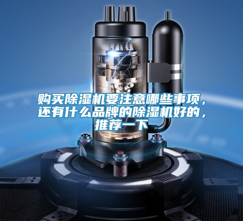 購買除濕機要注意哪些事項，還有什么品牌的除濕機好的，推薦一下