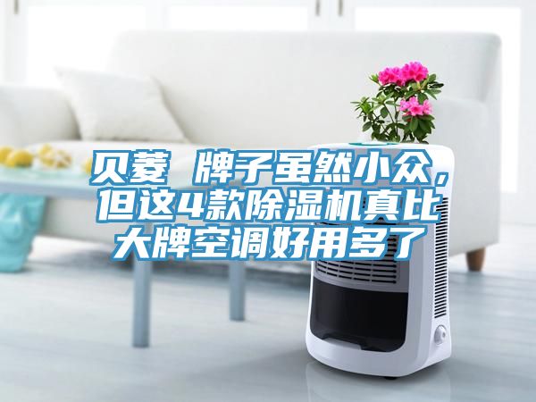 貝菱 牌子雖然小眾，但這4款除濕機真比大牌空調(diào)好用多了